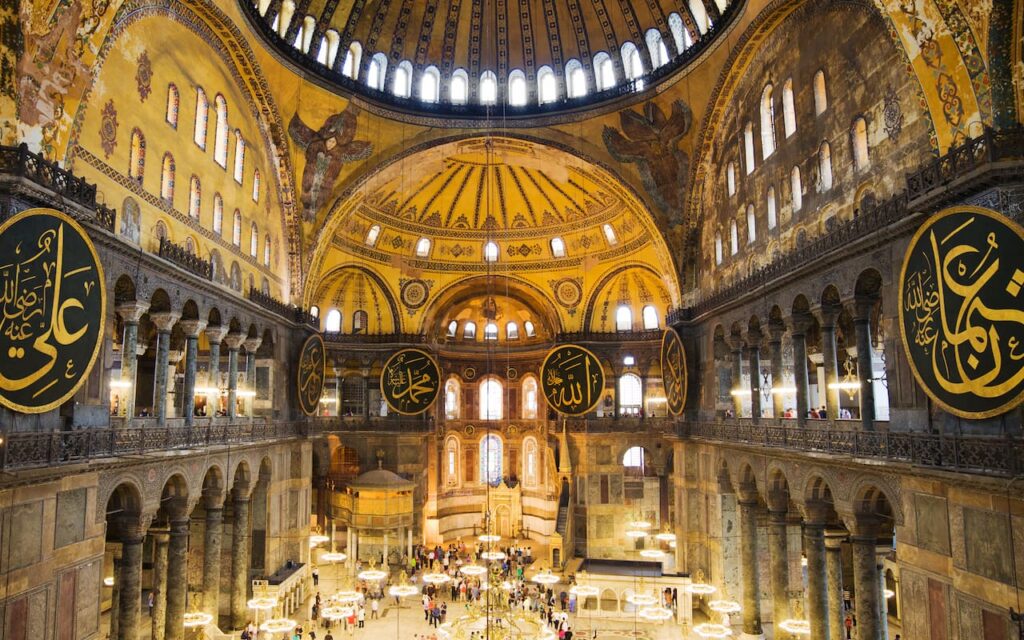 médaillons santa sofia istanbul couverture
