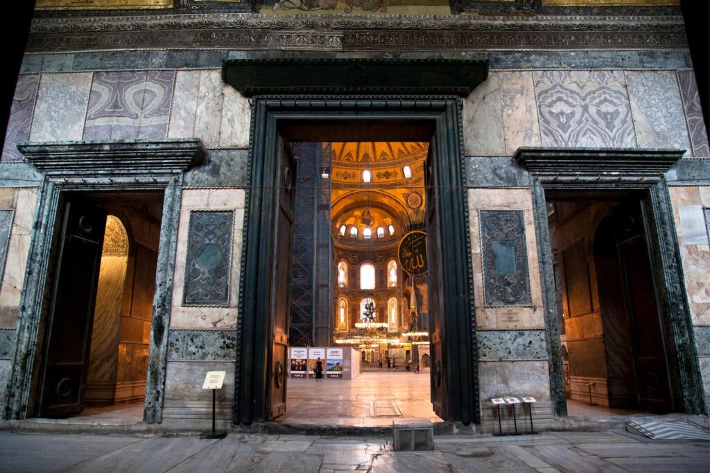 porte impériale santa sofia istanbul